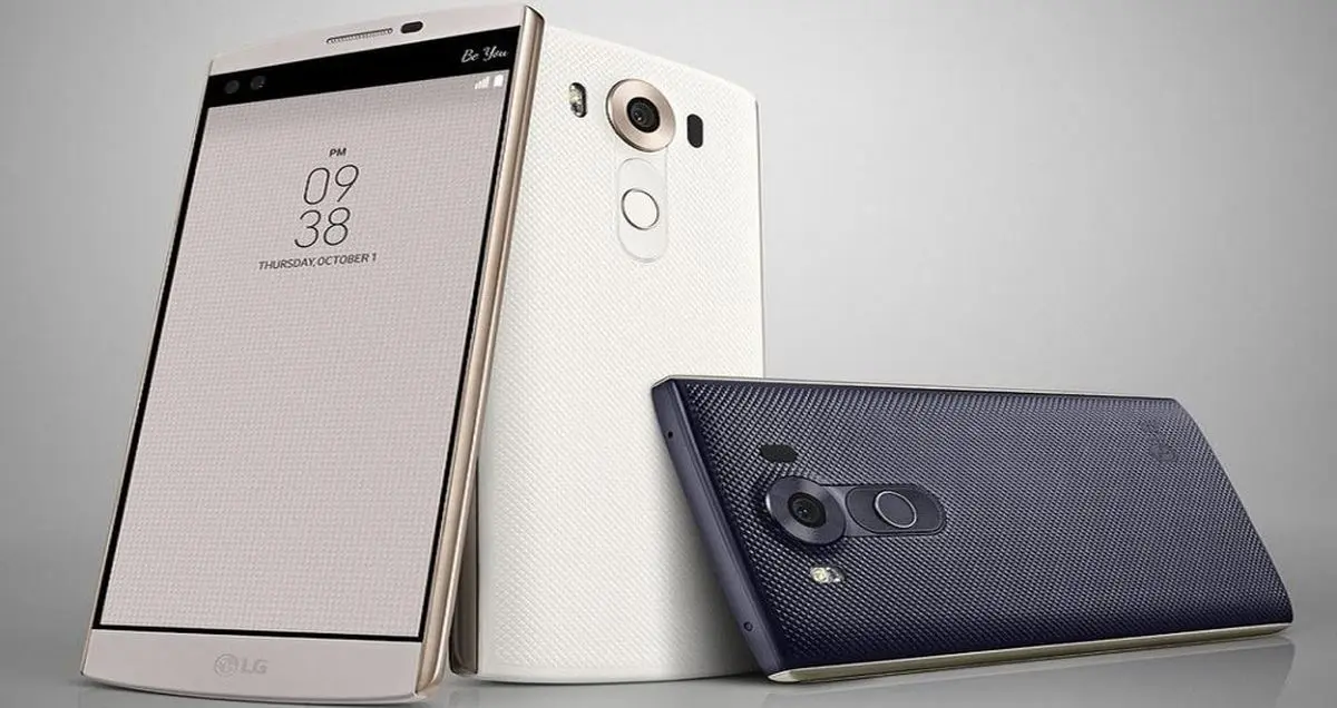 تصاویر رسمی گوشی ال‌جی V20