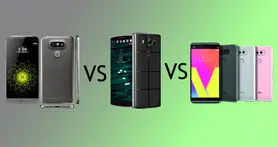 مقایسه گوشی‌های ال‌جی V20وV10وLG G5