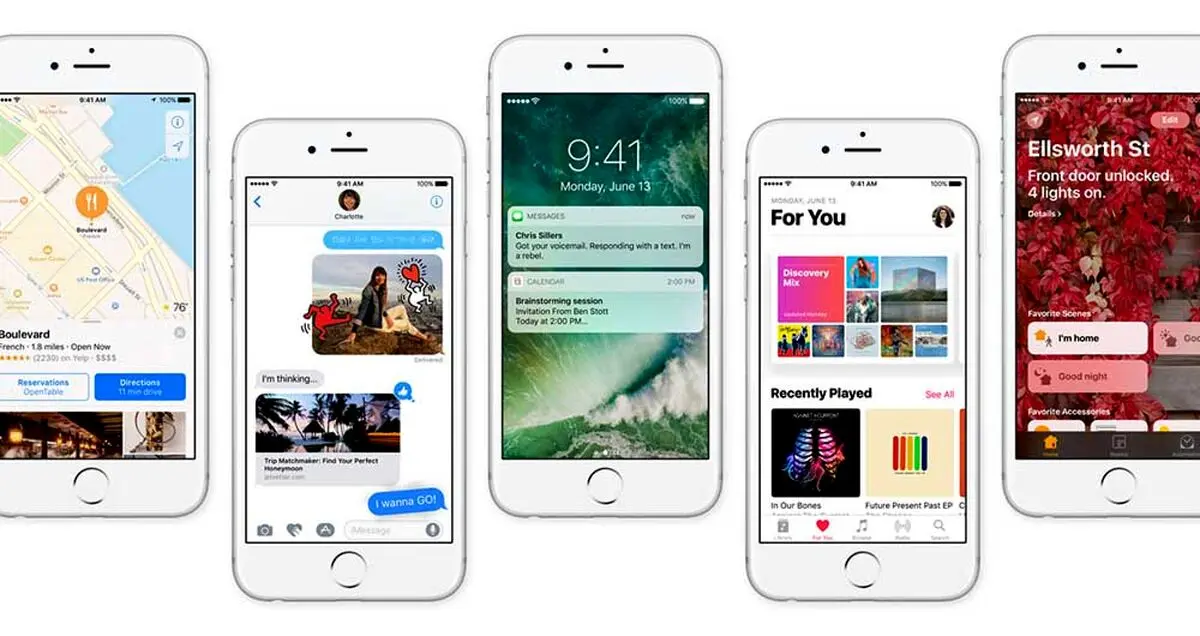 ۵ دلیل برای به روزرسانی فوری به iOS 10