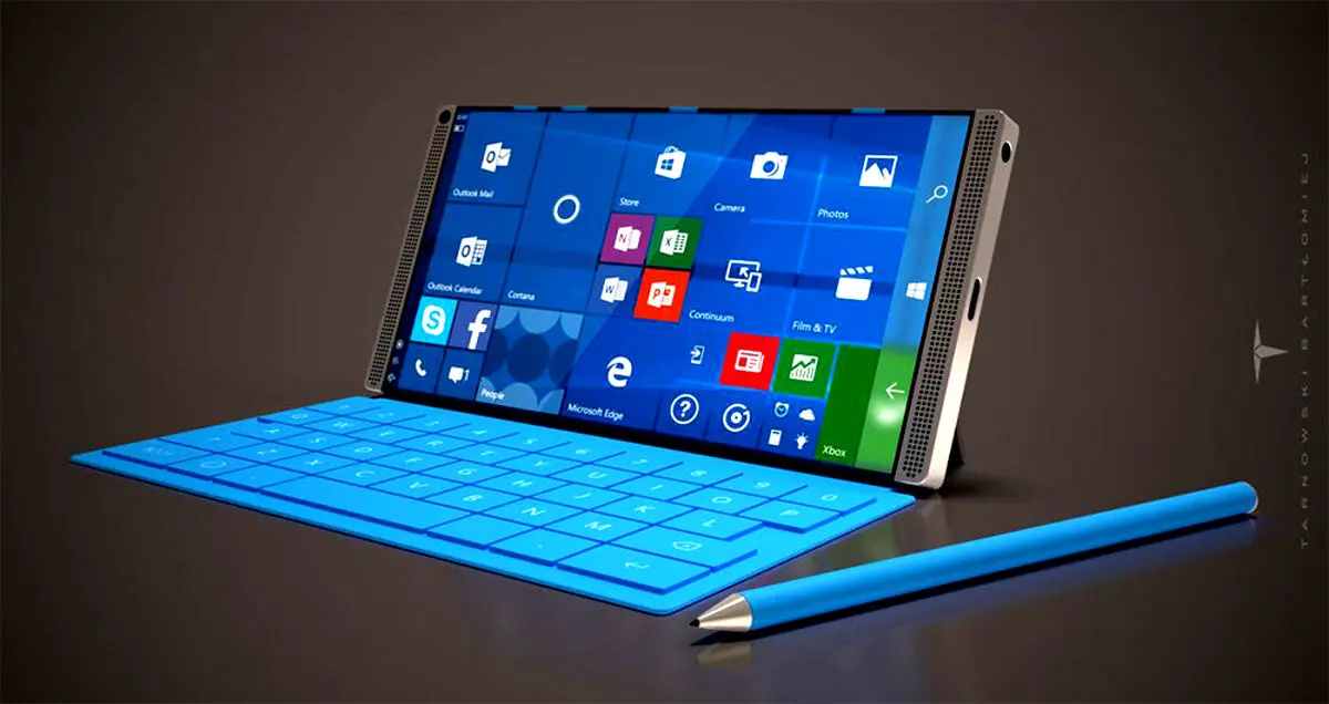 گوشی هوشمند Surface مایکروسافت با صفحه نمایش ۶ اینچی و طراحی زیبا