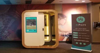 تشخیص میزان تناسب اندام با اسکنر بدن