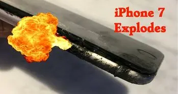 آیفون ۷ هم منفجر شد