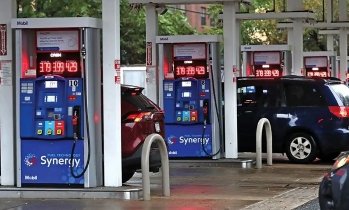 افزایش قیمت بنزین در آمریکا