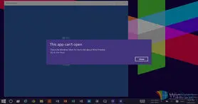 آموزش تصویری حل مشکل باز نشدن برنامه های اورجینال ویندوز ۱۰