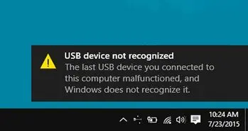 ۱۰ روش برای حل مشکل عدم شناسایی USB توسط کامپیوتر