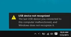 ۱۰ روش برای حل مشکل عدم شناسایی USB توسط کامپیوتر