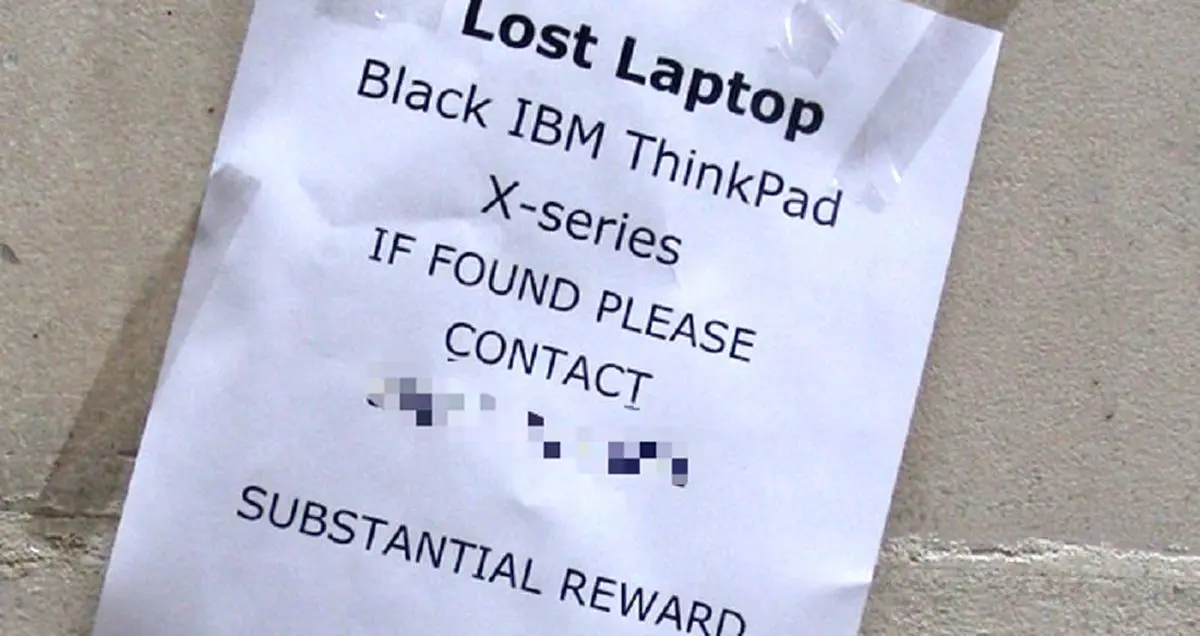 چگونه لپتاپ گم شده را پیدا کنیم؟