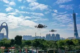 پرواز تاکسی هوایی بدون خلبان در تایلند
