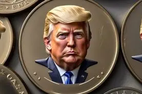 صعود ۱۰ هزار درصدی میم‌کوین ترامپ