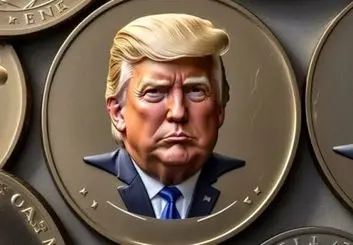 صعود ۱۰ هزار درصدی میم‌کوین ترامپ