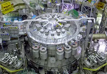 بزرگ‌ترین رآکتور همجوشی هسته‌ای جهان رسماً در ژاپن راه‌اندازی شد
