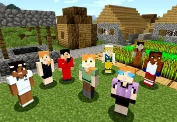 حالت های مختلف بازی Minecraft و Shadow fight