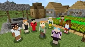 حالت های مختلف بازی Minecraft و Shadow fight