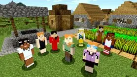 حالت های مختلف بازی Minecraft و Shadow fight
