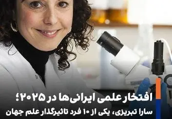 درخشش دانشمند ایرانی در فهرست تأثیرگذاران علم جهان