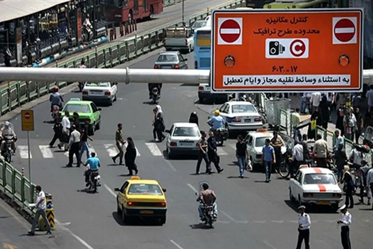 هوش مصنوعی مجری طرح ترافیک جدید تهران
