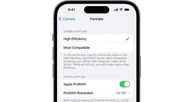 آموزش استفاده از دوربین 48 مگاپیکسلی در آیفون 15