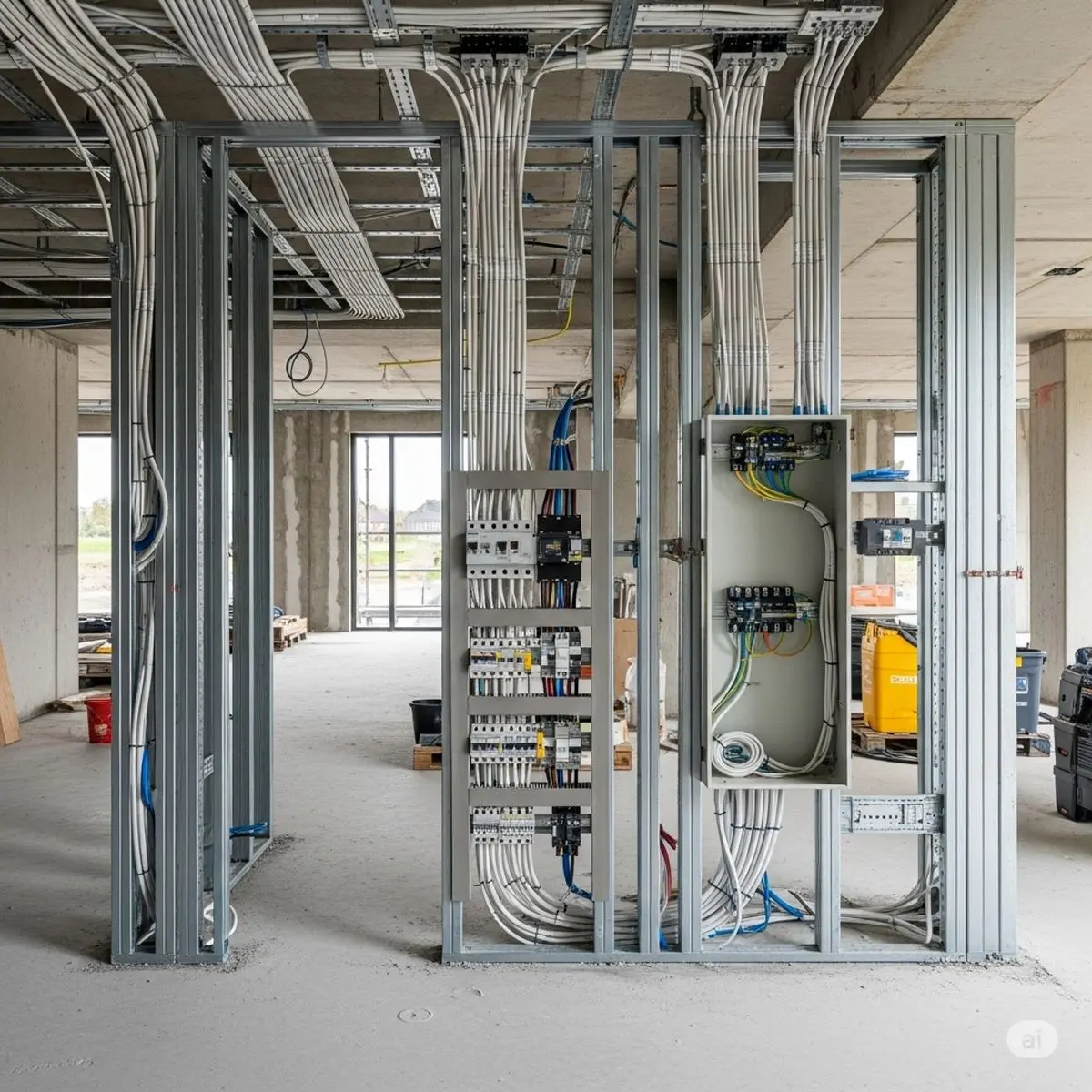 روش نوین سیم‌کشی ساختمان: تحولی در ایمنی و کارایی