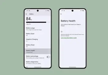 گوگل احتمالاً در اندروید 15 قابلیت نمایش سلامت باتری را فراهم می‌کند