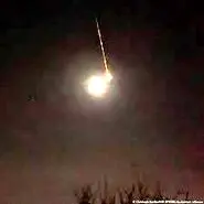 شهاب سنگی که آسمان برلین را روشن کرد