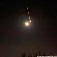 شهاب سنگی که آسمان برلین را روشن کرد