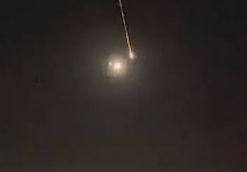 شهاب سنگی که آسمان برلین را روشن کرد