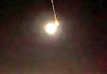شهاب سنگی که آسمان برلین را روشن کرد