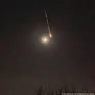 شهاب سنگی که آسمان برلین را روشن کرد