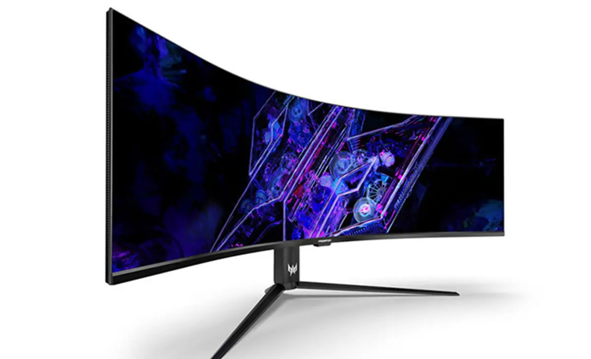 مانیتور خمیده ایسر Predator Z57 معرفی شد؛ 57 اینچی با پنل Mini-LED