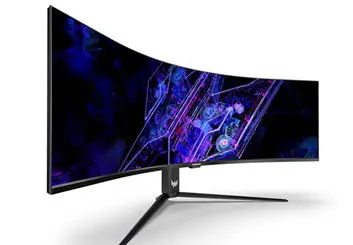 مانیتور خمیده ایسر Predator Z57 معرفی شد؛ 57 اینچی با پنل Mini-LED