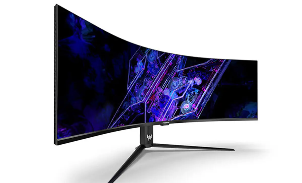 مانیتور خمیده ایسر Predator Z57 معرفی شد؛ 57 اینچی با پنل Mini-LED
