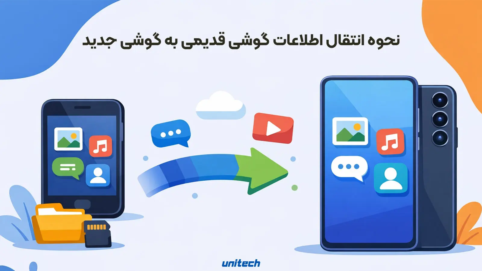 چگونه اطلاعات گوشی قدیمی را به گوشی سامسونگ جدید منتقل کنیم؟
