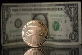 تتر از دلار جا ماند