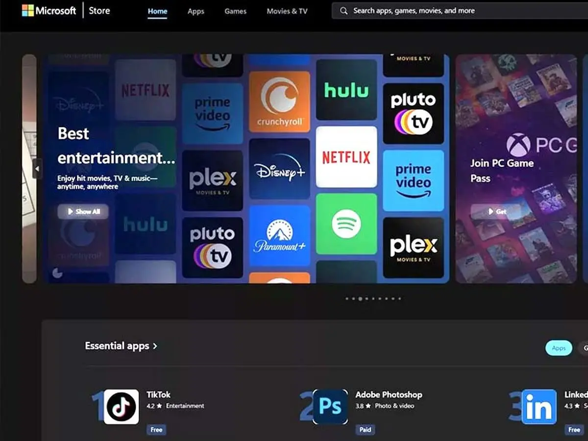 مایکروسافت نسخه جدید اپ استور تحت وب ویندوز را راه‌اندازی کرد